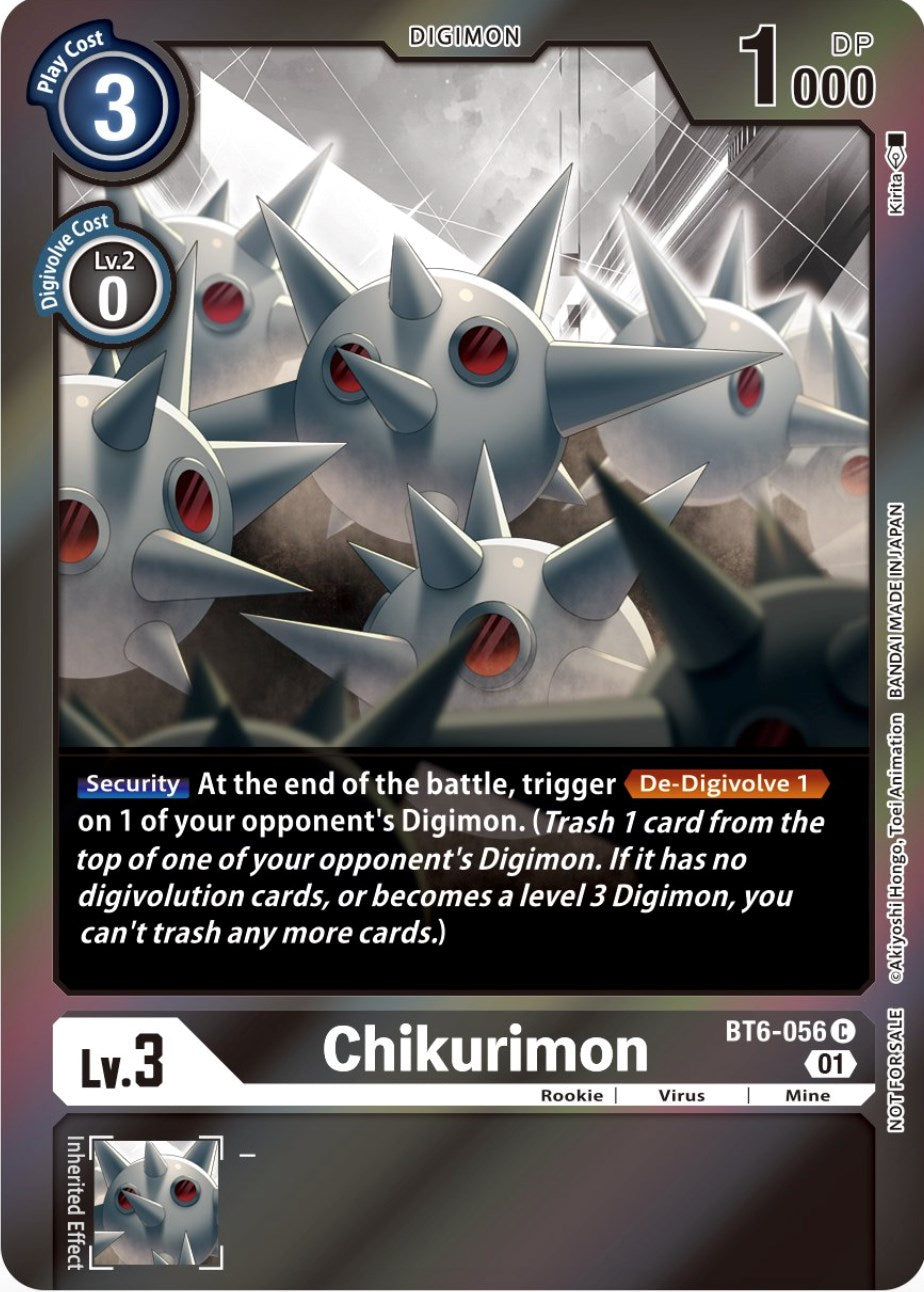 Chikurimon [BT6-056] (Event Pack 4) [Double Diamond Promos] | Cracking-Singles