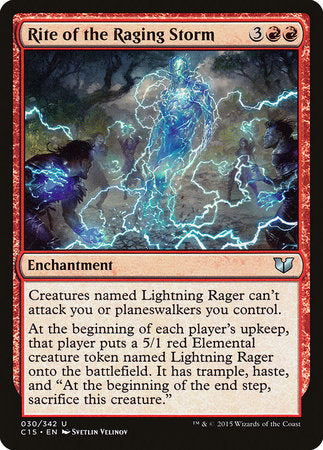 Rite of the Raging Storm [Commander 2015] | Cracking-Singles