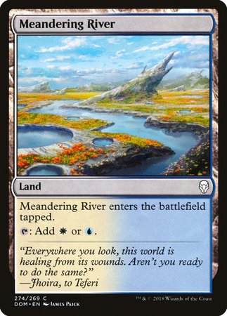 Meandering River [Dominaria] | Cracking-Singles