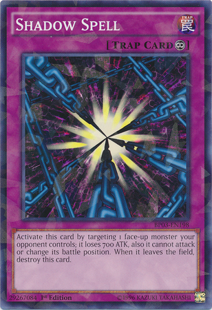 Shadow Spell [BP03-EN198] Shatterfoil Rare | Cracking-Singles