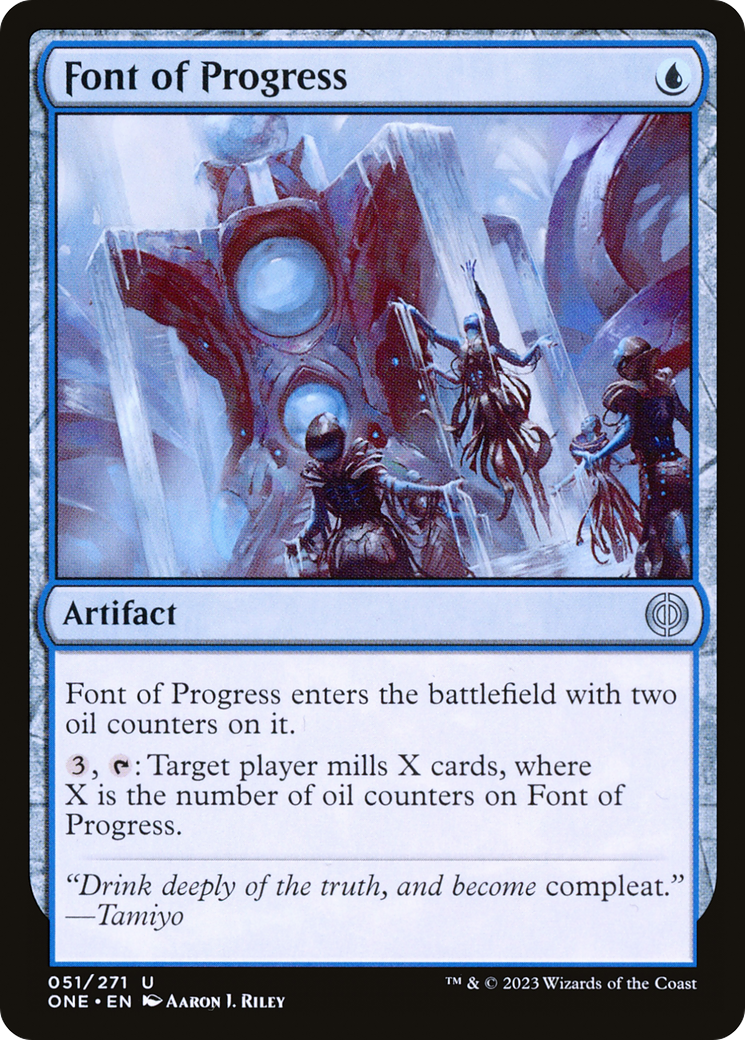 Font of Progress [Phyrexia: All Will Be One] | Cracking-Singles