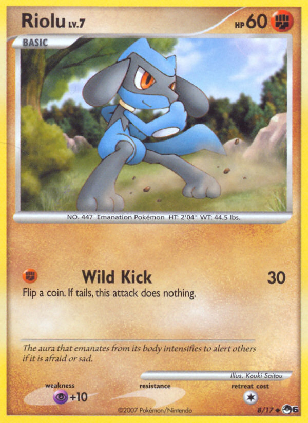 Riolu (8/17) [POP Series 6] | Cracking-Singles