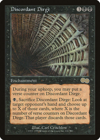 Discordant Dirge [Urza's Saga] | Cracking-Singles