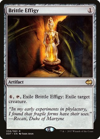 Brittle Effigy [Duel Decks: Merfolk vs. Goblins] | Cracking-Singles