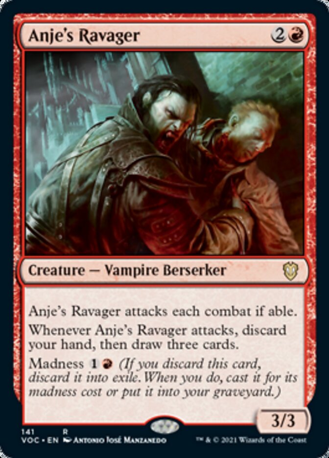 Anje's Ravager [Innistrad: Crimson Vow Commander] | Cracking-Singles