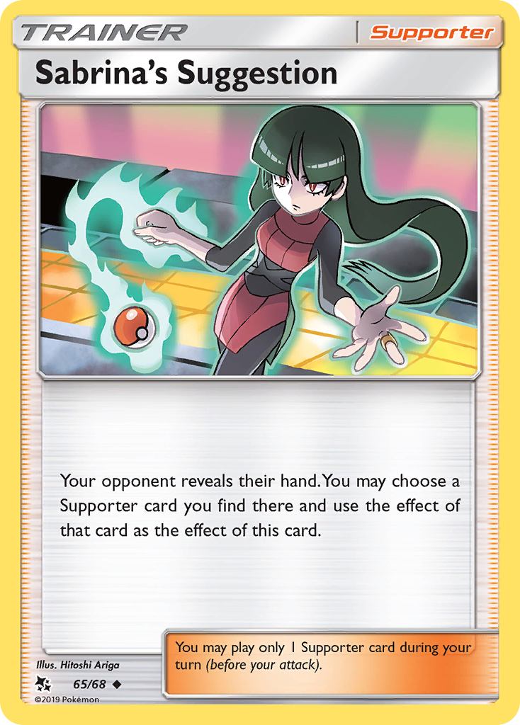 Sabrina's Suggestion (65/68) [Sun & Moon: Hidden Fates] | Cracking-Singles