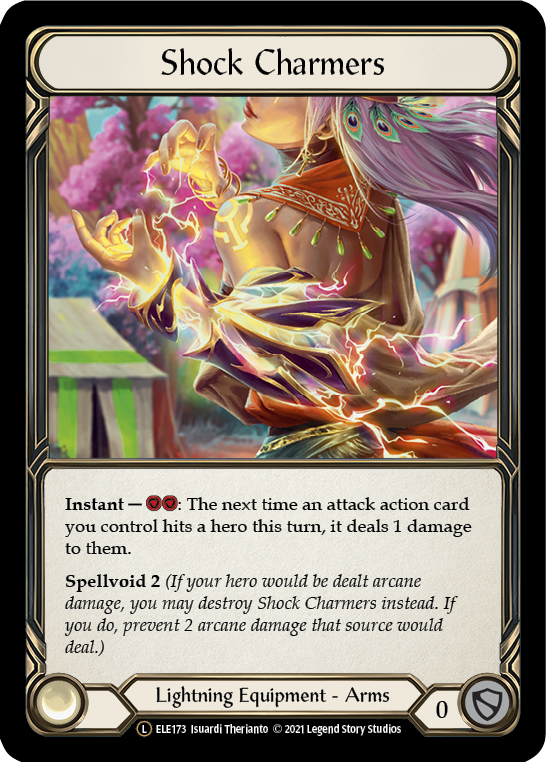 Shock Charmers [U-ELE173] Unlimited Rainbow Foil | Cracking-Singles