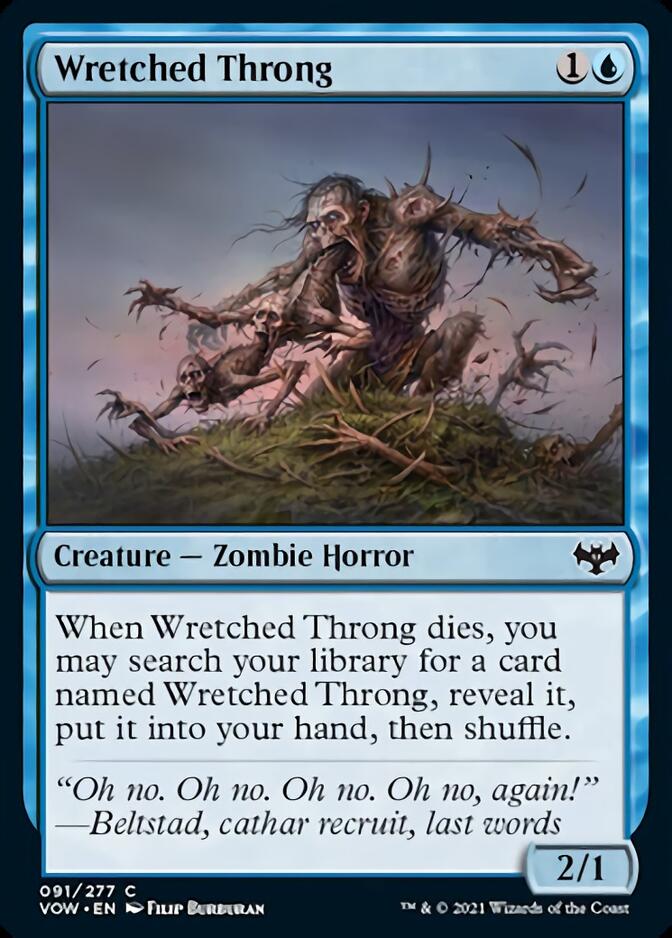 Wretched Throng [Innistrad: Crimson Vow] | Cracking-Singles