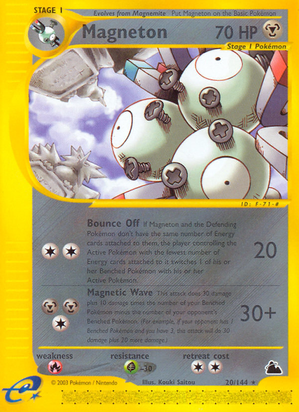 Magneton (20/144) [Skyridge] | Cracking-Singles