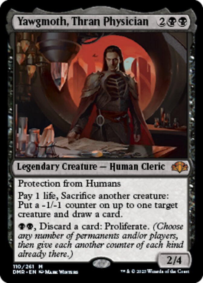 Yawgmoth, Thran Physician [Dominaria Remastered] | Cracking-Singles