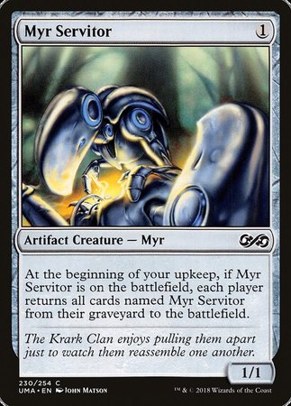 Myr Servitor [Ultimate Masters] | Cracking-Singles