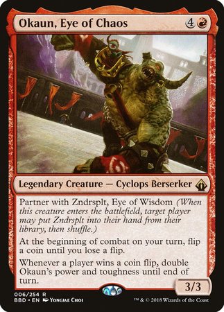 Okaun, Eye of Chaos [Battlebond] | Cracking-Singles