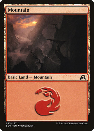 Mountain (293) [Shadows over Innistrad] | Cracking-Singles