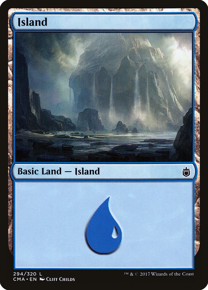 Island (294) [Commander Anthology] | Cracking-Singles