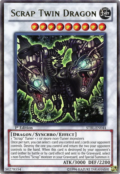 Scrap Twin Dragon [STBL-EN044] Ultra Rare | Cracking-Singles