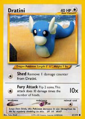 Dratini (63/105) [Neo Destiny Unlimited] | Cracking-Singles