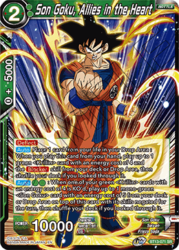 Son Goku, Allies in the Heart [BT13-071] | Cracking-Singles