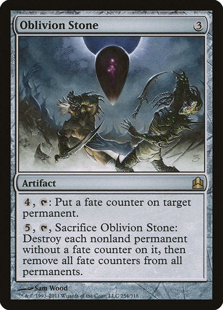 Oblivion Stone [Commander 2011] | Cracking-Singles