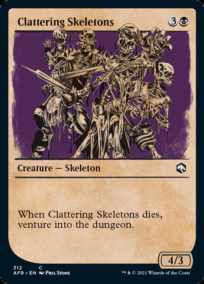 Clattering Skeletons (Showcase) [Dungeons & Dragons: Adventures in the Forgotten Realms] | Cracking-Singles