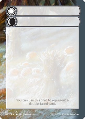 Helper Card (6/9) [Innistrad: Midnight Hunt Tokens] | Cracking-Singles