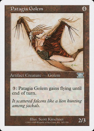 Patagia Golem [Classic Sixth Edition] | Cracking-Singles