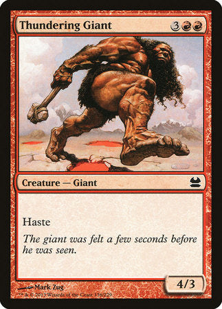 Thundering Giant [Modern Masters] | Cracking-Singles