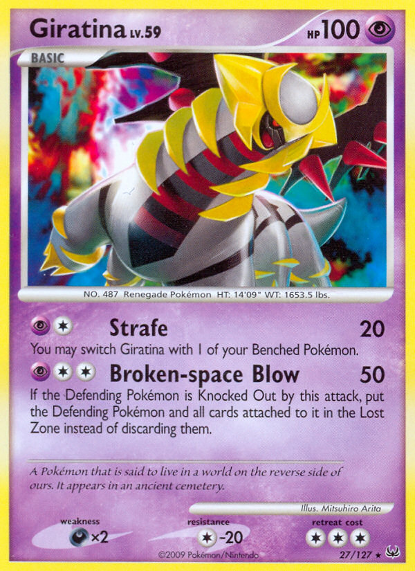 Giratina (27/127) [Platinum: Base Set] | Cracking-Singles