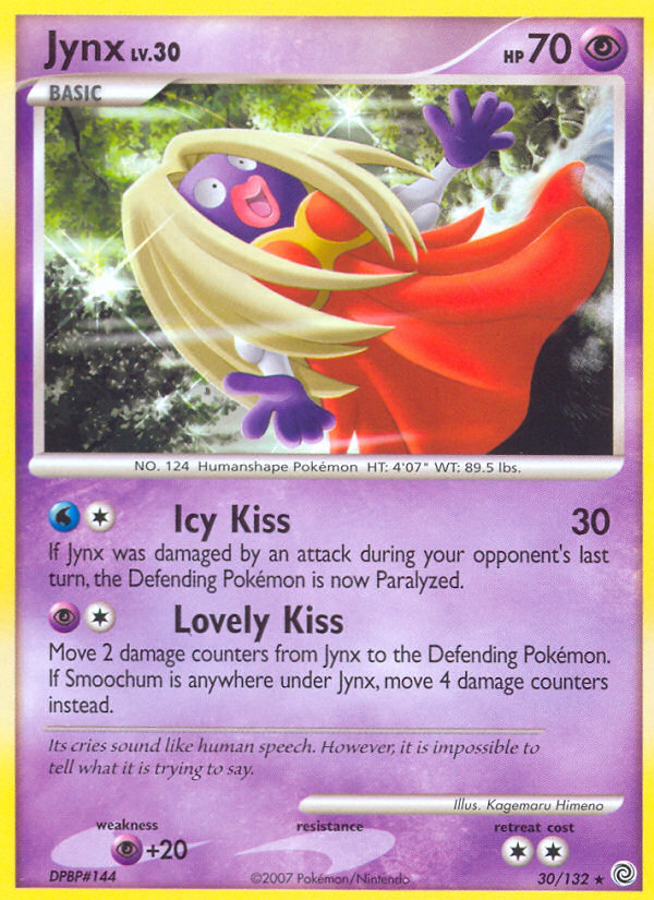 Jynx (30/132) [Diamond & Pearl: Secret Wonders] | Cracking-Singles