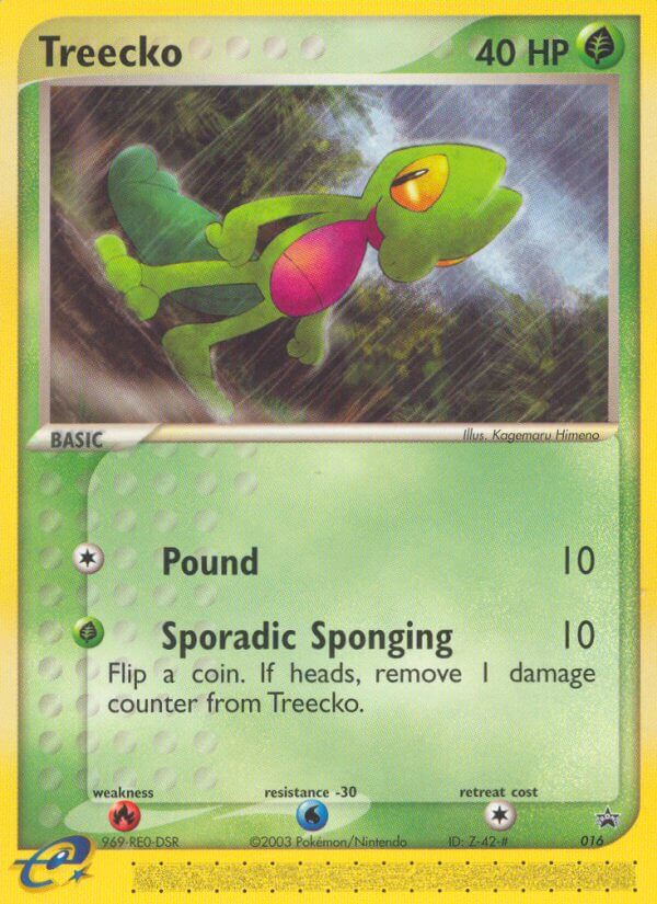 Treecko (016) [Nintendo: Black Star Promos] | Cracking-Singles