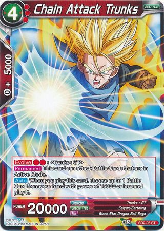 Chain Attack Trunks (Starter Deck - The Extreme Evolution) [SD2-05] | Cracking-Singles