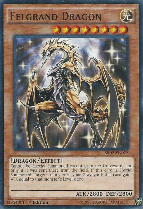 Felgrand Dragon [SR02-EN005] Common | Cracking-Singles