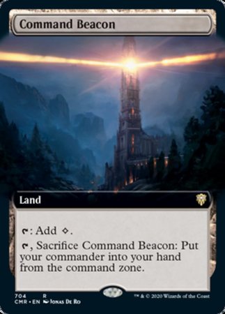 Command Beacon (Extended Art) [Commander Legends] | Cracking-Singles