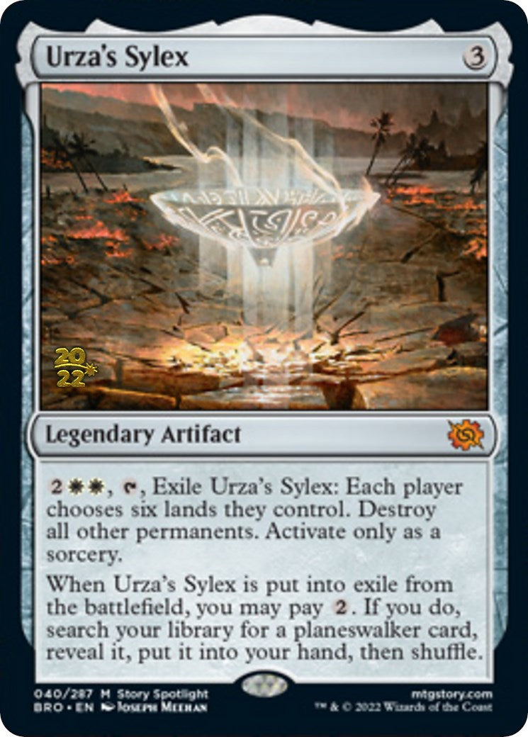 Urza's Sylex [The Brothers' War: Prerelease Promos] | Cracking-Singles