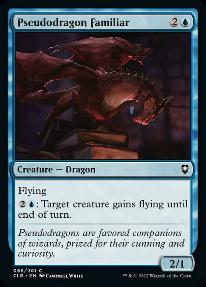 Pseudodragon Familiar [Commander Legends: Battle for Baldur's Gate] | Cracking-Singles