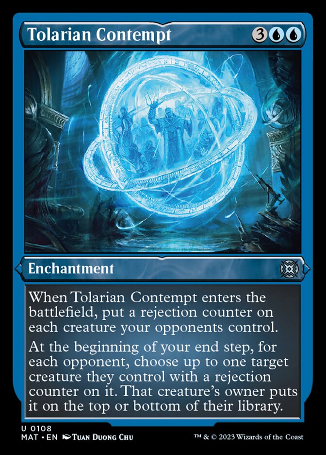 Tolarian Contempt (Foil Etched) [March of the Machine: The Aftermath] | Cracking-Singles