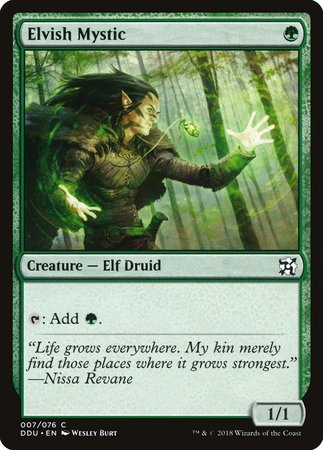 Elvish Mystic [Duel Decks: Elves vs. Inventors] | Cracking-Singles