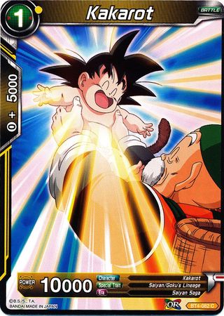 Kakarot [BT4-082] | Cracking-Singles