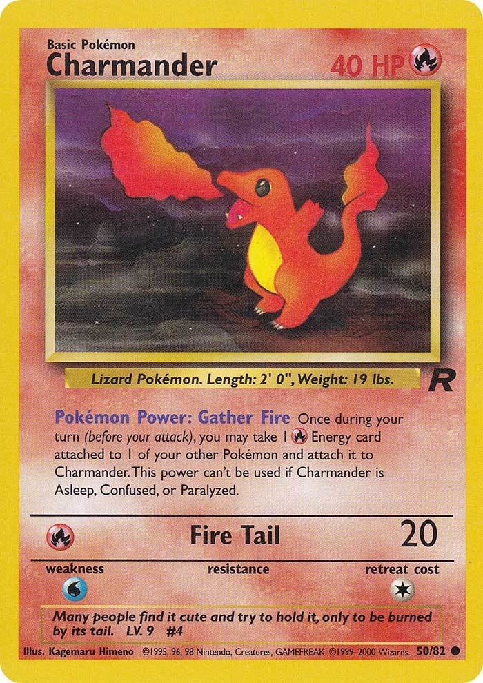 Charmander (50/82) [Team Rocket Unlimited] | Cracking-Singles