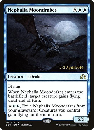 Nephalia Moondrakes [Shadows over Innistrad Promos] | Cracking-Singles