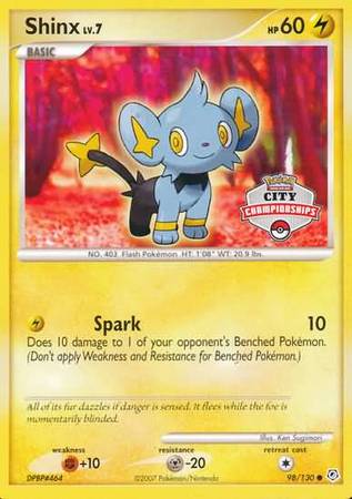 Shinx (98/130) (City Championships Promo) [Nintendo: Black Star Promos] | Cracking-Singles