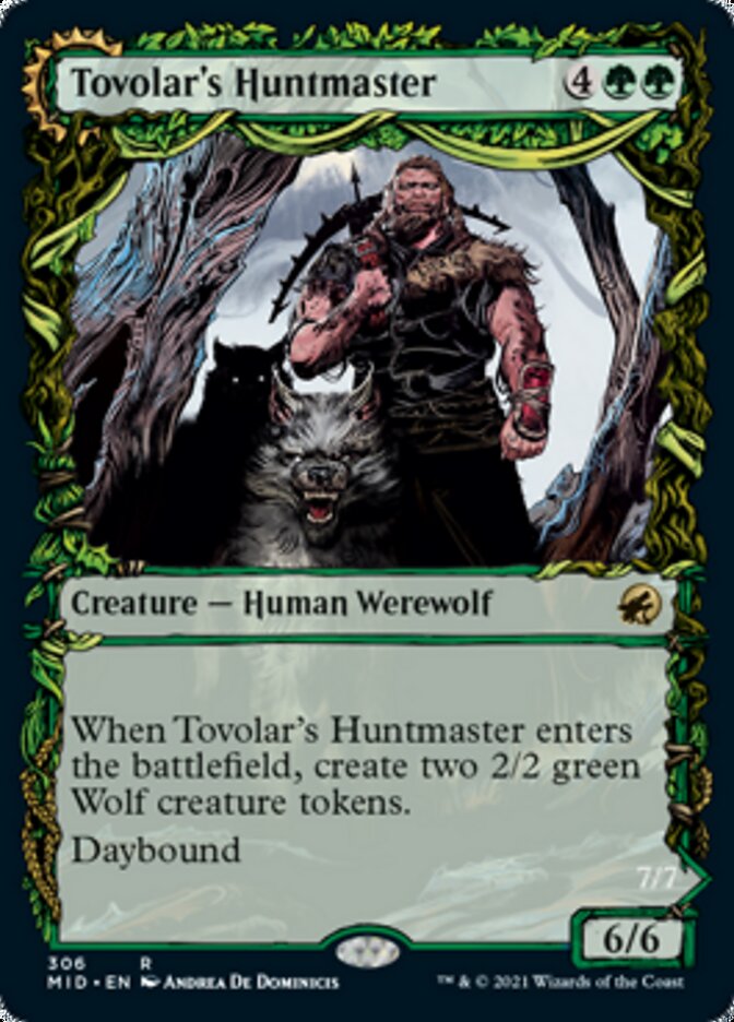 Tovolar's Huntmaster // Tovolar's Packleader (Showcase Equinox) [Innistrad: Midnight Hunt] | Cracking-Singles