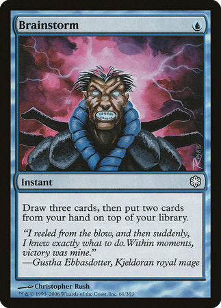 Brainstorm [Coldsnap Theme Decks] | Cracking-Singles