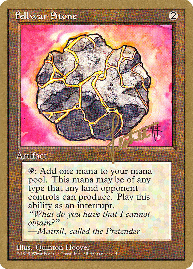 Fellwar Stone (Bertrand Lestree) [Pro Tour Collector Set] | Cracking-Singles