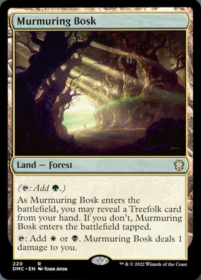 Murmuring Bosk [Dominaria United Commander] | Cracking-Singles