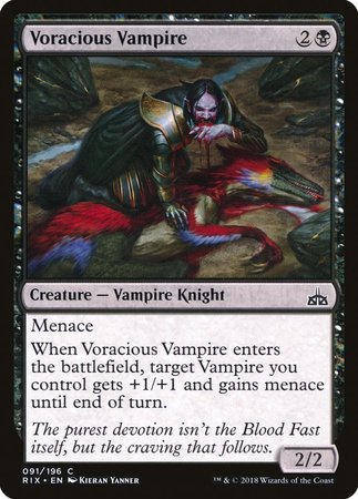 Voracious Vampire [Rivals of Ixalan] | Cracking-Singles