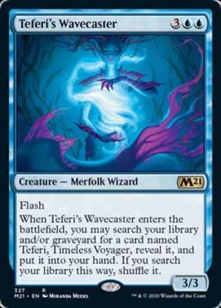 Teferi's Wavecaster [Core Set 2021] | Cracking-Singles