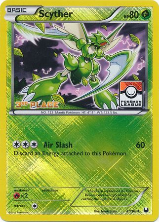 Scyther (4/108) (League Promo 3rd Place) [Black & White: Dark Explorers] | Cracking-Singles