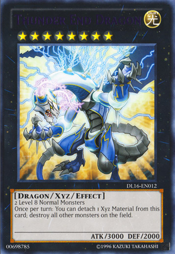 Thunder End Dragon (Purple) [DL16-EN012] Rare | Cracking-Singles