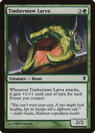 Timbermaw Larva [Zendikar] | Cracking-Singles