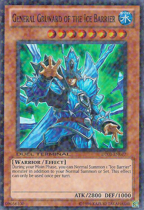 General Grunard of the Ice Barrier [DT03-EN077] Super Rare | Cracking-Singles